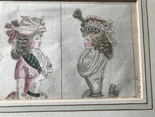 Gravure aquarellée de Georg