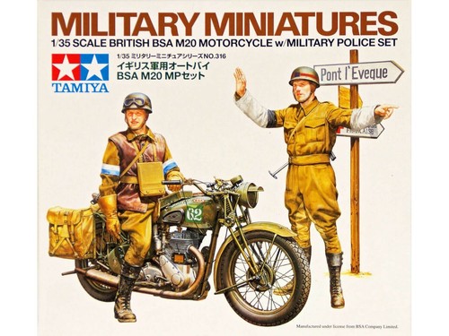 Tamiya moto britannique bsa - tamiya,