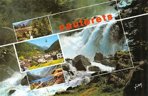 Cauterets pont d - pont, d'espagne