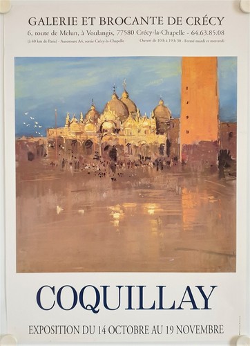 Affiche jacques coquillay - affiche,
