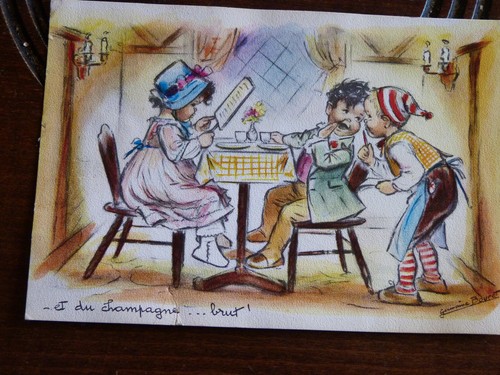 Ancienne carte postale - ancienne,