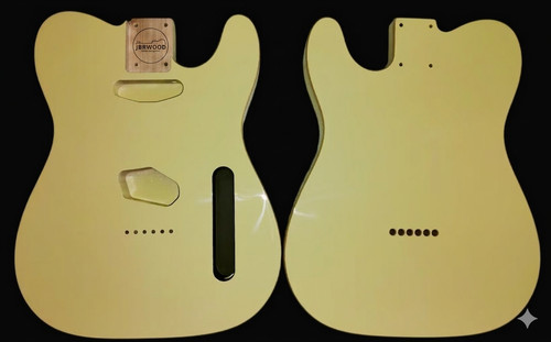Corps telecaster jbrwood cream - jbrwood,