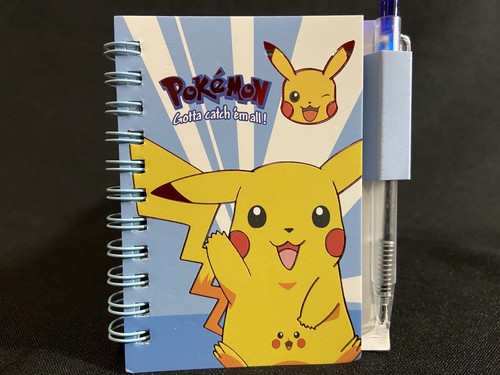 Mini cahier pokemon - cahier, stylo