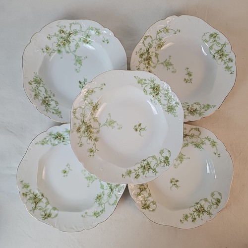 Assiettes creuses porcelaine - creuses,