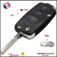 Coque Clé pour Volkswagen 3