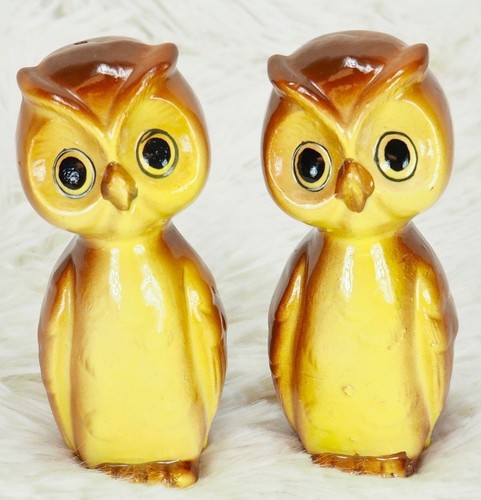 Vintage owls salt - vintage, &