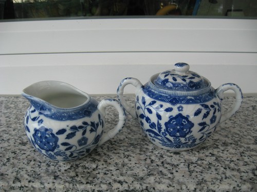 Sucrier cremier porcelaine - cremier,