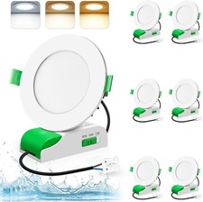 Lot de 6 spots LED 3 réglages