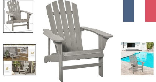 Fauteuil adirondack rétro - fauteuil,