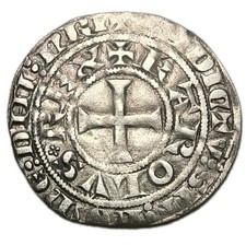 Charles IV, maille blanche