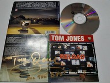 TOM JONES autograph cd RELOAD