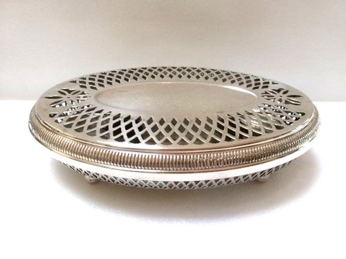 Chauffe plat ajouré - ajouré, en