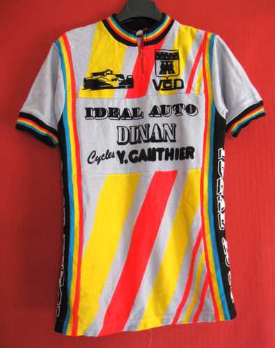 Maillot cycliste ideal auto - cycliste,