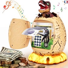 Tirelire Electronique, Tirelire Dinosaure Tirelire Enfant, avec Musique et