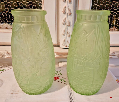 Art deco paire vases - paire, de