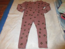 combinaison manches longues zara à fleurs 4.5 ans