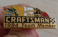 BEAU PIN'S COURSE NASCAR USA RACING TEAMS CRAFTSMAN 1994 TEAM MEMBER EGF MFS