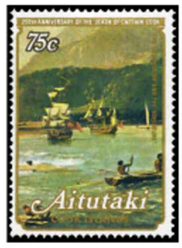 Timbre bateaux james cook - bateaux, arts