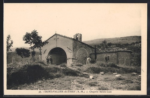 Cpa saint vallier thiey - cpa, saint-vallier-de-thiey