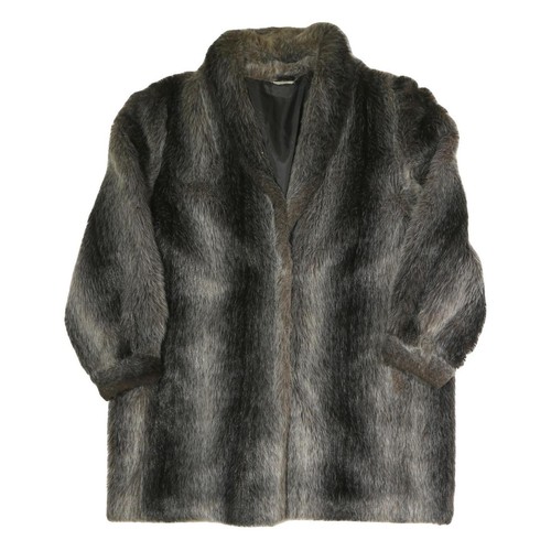 Veste boutonnée fourrure - veste,