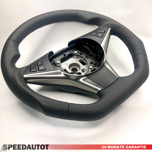 Volant tuning aplati cuir - tuning,