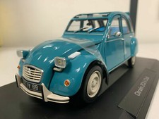 CITROEN 2CV6 CLUB 1982 LAGUNA BLUE NOREV 181492 1/18 2CV 6 CABRIOLET