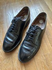 BOWEN Huntingdon Veau Noir Chaussures chic taille 8,5 valeur 355 euros Réf. N26