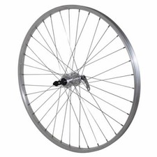 Roue vtt patin blocage 26" alu arriere moyeu roue libre 7-6v jante 21c