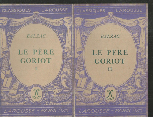 Père goriot balzac - goriot,