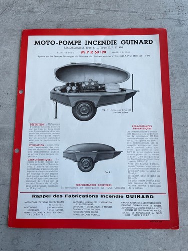Document publicitaire remorque - document,