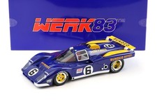 1:18 WERK83 Résine Ferrari 512M Sunoco 3ème 24h Daytona 1971 #6 Donohue/ Hobbs