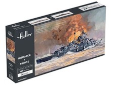 HELLER Bismarck + Tirpitz