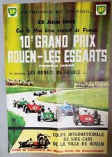 Affiche Automobile ancienne