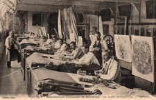 CPA 60 - BEAUVAIS (Oise) - Manufacture Nationale, Atelier de Basse-Lisse