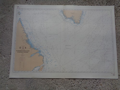 Carte marine détroit - marine, /