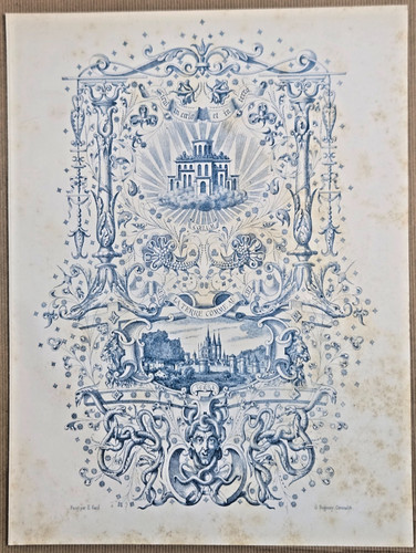 Lithographie religieuse - lithographie,