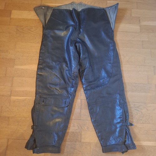 Sur pantalon cuir noir - sur,