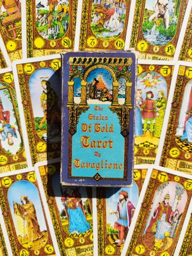 The stairs gold tarot - the,