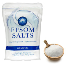 Sel d'Epsom pur - Aromathérapie Apaisant Bain Relaxant Moussant Sans Toxines