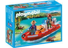 PLAYMOBIL ® 5559 Braconniers avec bateau / Wildlife / Neuf - New - nuevo