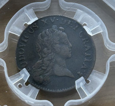 LOUIS XV DIT LE BIEN AIMÉ Demi-sol au buste enfantin 1720, Monnaie du Louvre