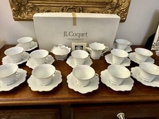 service à café porcelaine limoges Jean Louis Coquet
