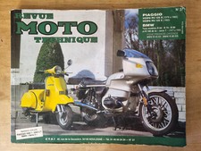 Revue Technique Moto 37  BMW série 7 R 60/7 à R 100 RT et PIAGGIO VESPA P 125 X
