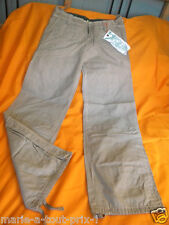 AEM KEI PANTALON BEIGE VIEILLI