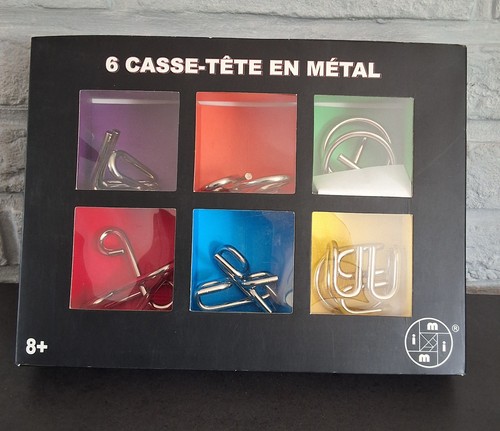 Coffret casse tête en - 6,