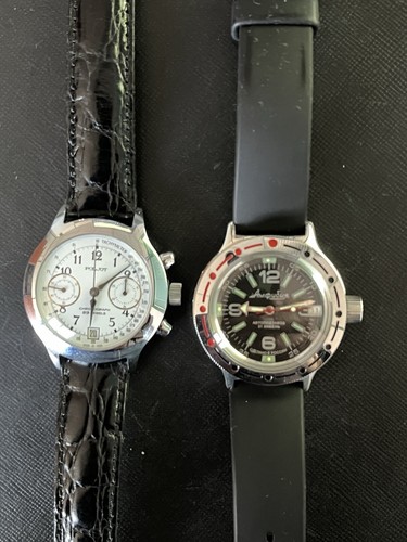 Lot montres russes mécanique - lot,
