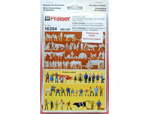 Preiser 52x personnages - preiser,