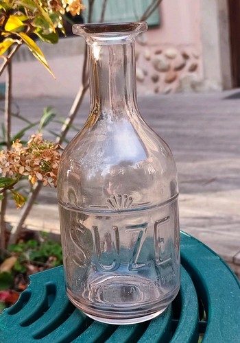 Ancienne carafe publicitaire - ancienne,