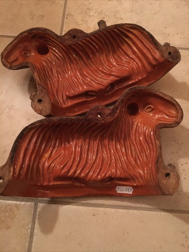 Ancien moule agneau terre - ancien,