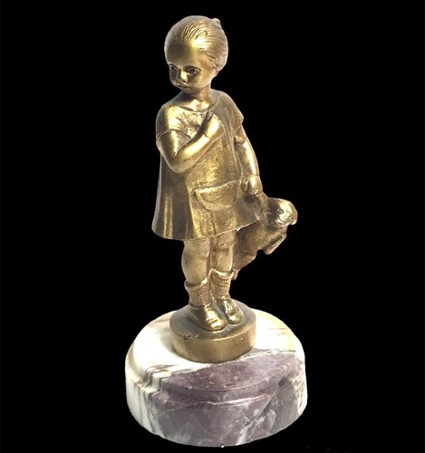 Frecourt statue bronze art - frecourt,